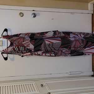 Ashley stewart harem maxi dress